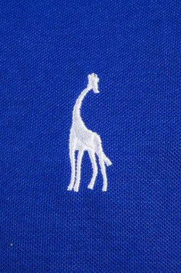 Short Sleeve Casual Deer Embroidered Lapel Polo Shirts