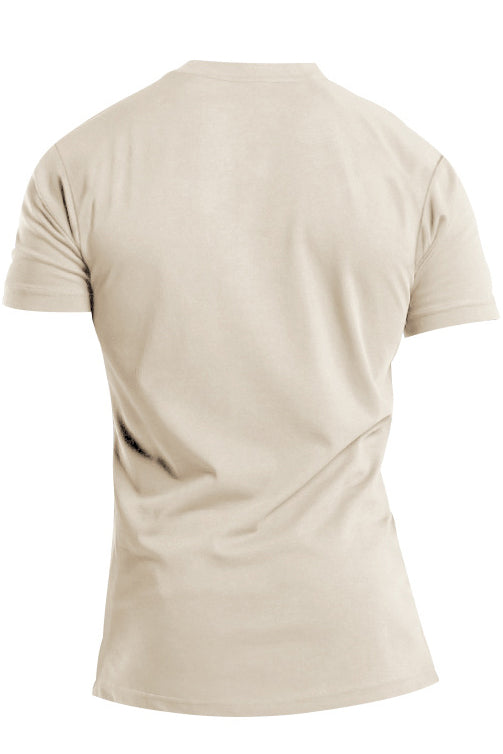 Men's Short Sleeve Button Front Pocket T-Shirts