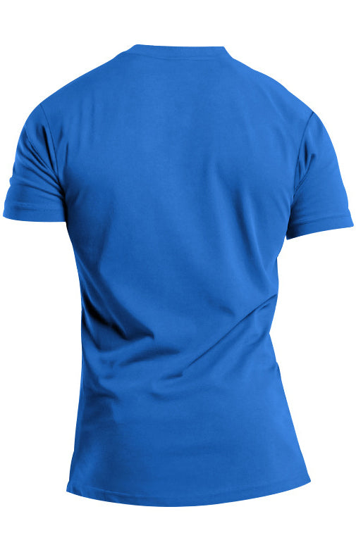 Men's Short Sleeve Button Front Pocket T-Shirts