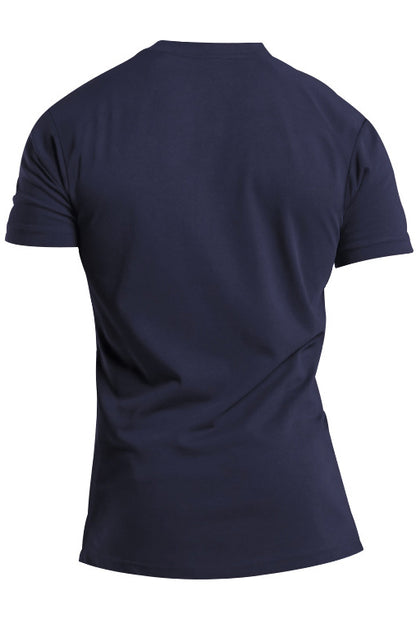 Men's Short Sleeve Button Front Pocket T-Shirts