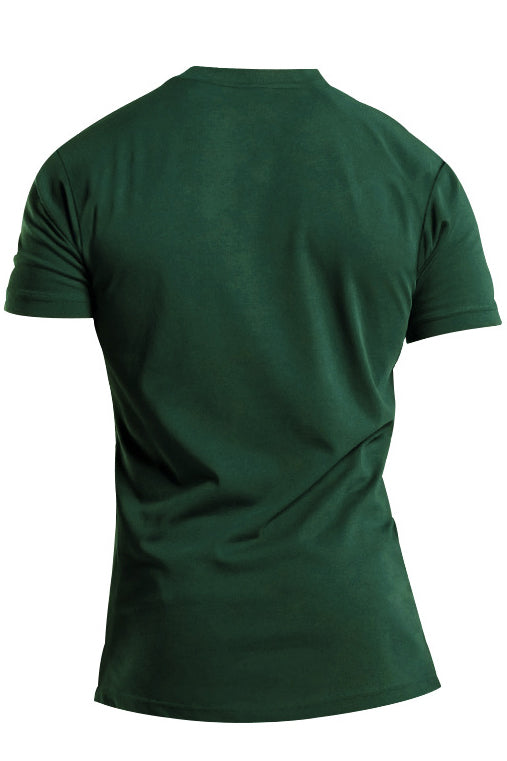 Men's Short Sleeve Button Front Pocket T-Shirts