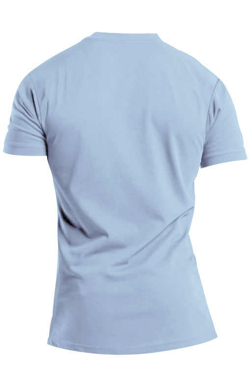 Men's Short Sleeve Button Front Pocket T-Shirts